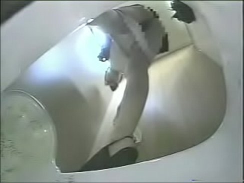 Japanese toilet at one time (squat and vault) Minami-funabashi